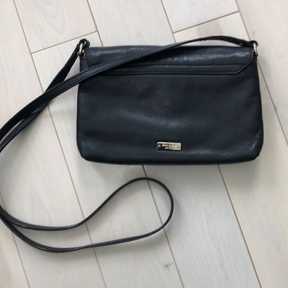 Kate Spade Women's Flap Sling Bag Black One Size